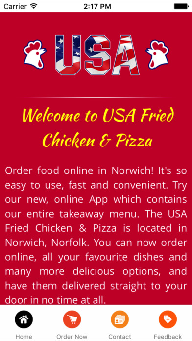 USA Fried Chicken and Pizza screenshot 2