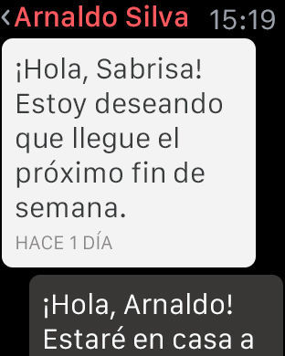 Captura de pantalla del iPhone 2