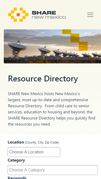 SHARE New Mexico screenshot 2