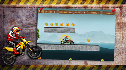 Mad Moto Hill Race screenshot 2