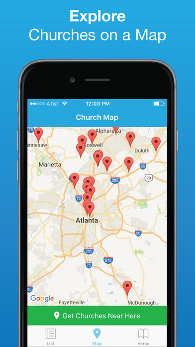 Church Finder: Locate Nearby Churches & Cathedrals screenshot 3