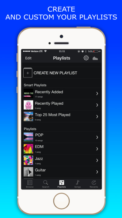 Music Player - Músicas Gerente & Playlist Gerente screenshot 4