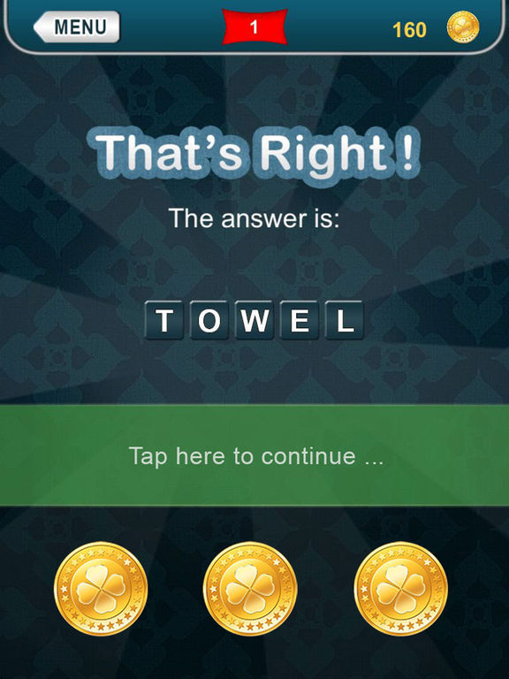 Screenshots of What am I? - riddles for iPad