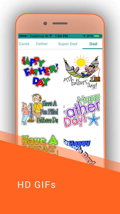 Father Day Greeting Cards : Father's Day GIF Wish screenshot 4