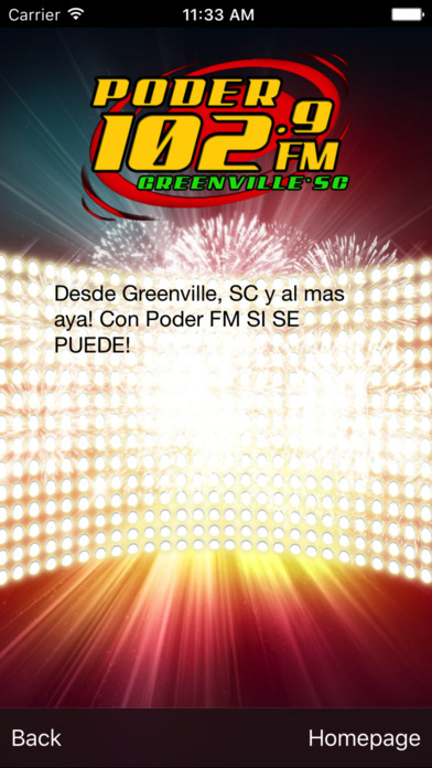 Poder FM screenshot 2