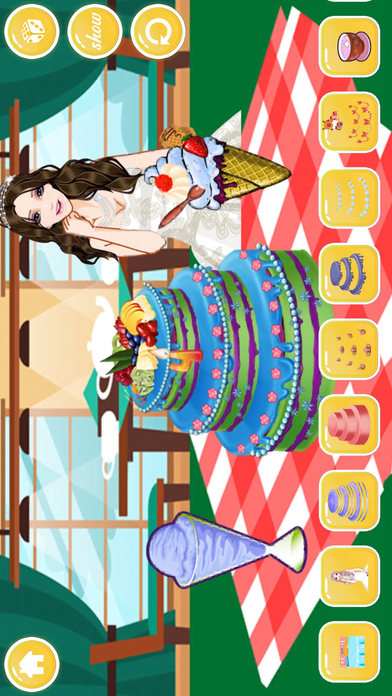 Cooking wedding cake - Makeover girly games screenshot 4