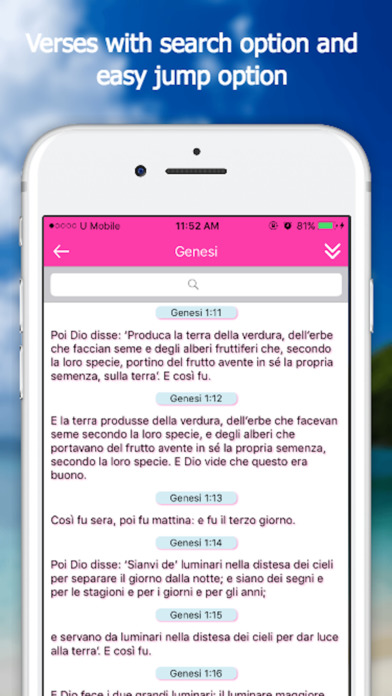 Bible App - Italian screenshot 3