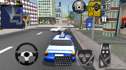 City Taxi Car Parking Simulator 3d screenshot 4