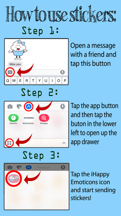 iHappy Emoticons - Happy Face Emoji screenshot 4