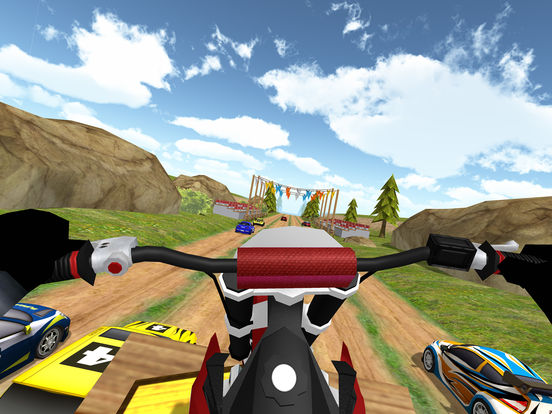 Dirt Bike Racing. Furious Traffic Racer 3Dscreeshot 3