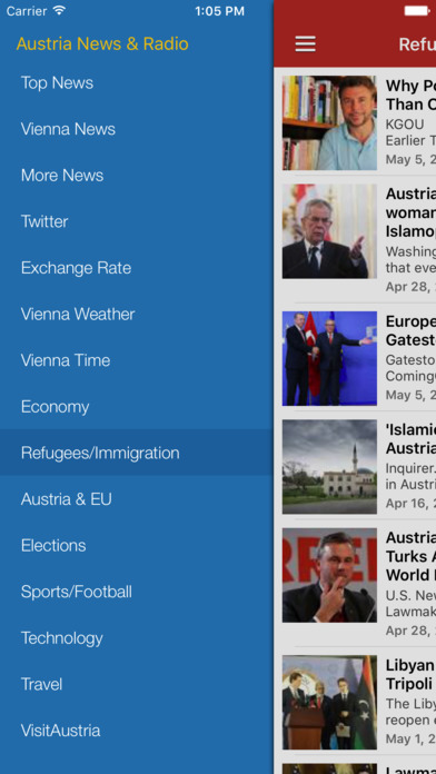 Austria News in English & Austrian Radio screenshot 2
