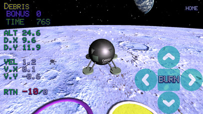 3D-Lander screenshot 2