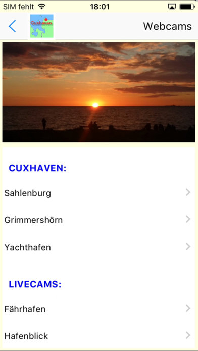 Cuxhaven App für den Urlaub screenshot 3