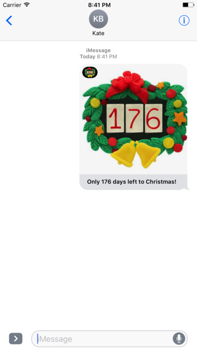 Clay Christmas Countdown Widget screenshot 4