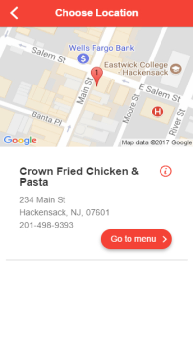 Crown Fried Chicken & Pizza screenshot 2