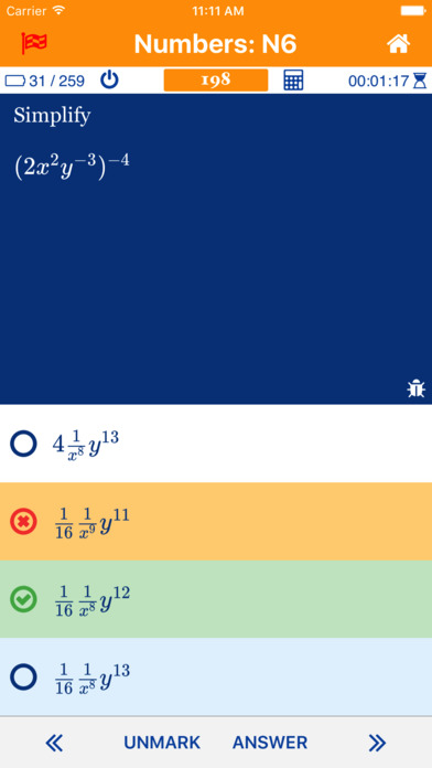 The GCSE Maths App screenshot 3