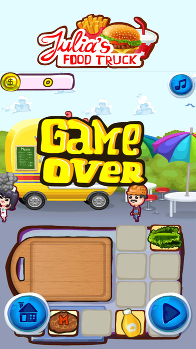 Julia Food Dash- Cooking Game For Kids screenshot 4