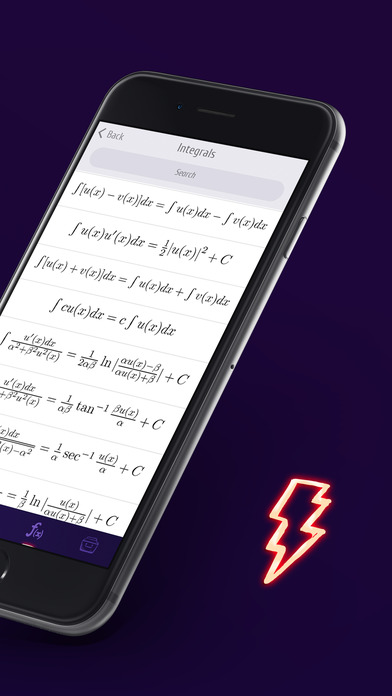 Calculus — formulas screenshot 2
