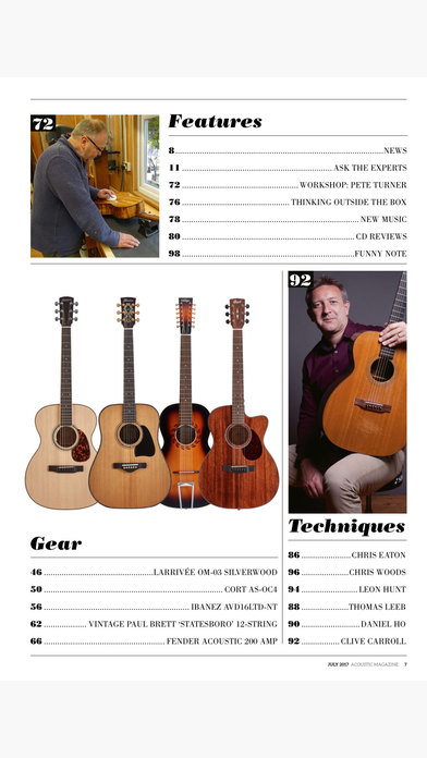 Acoustic: the UK's only dedicated acoustic monthly screenshot 3