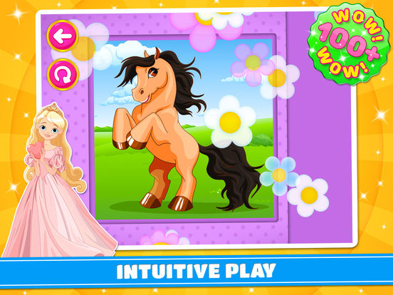Cute Ponies & Unicorns Puzzles : Logic Game Cute Ponies & Unicorns Puzzles : Logic Game