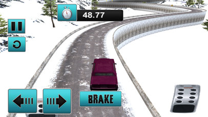 Winter Snow Car Driving Simulator - Adventure screenshot 3