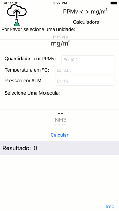 PPMv to mg/m³ screenshot 4