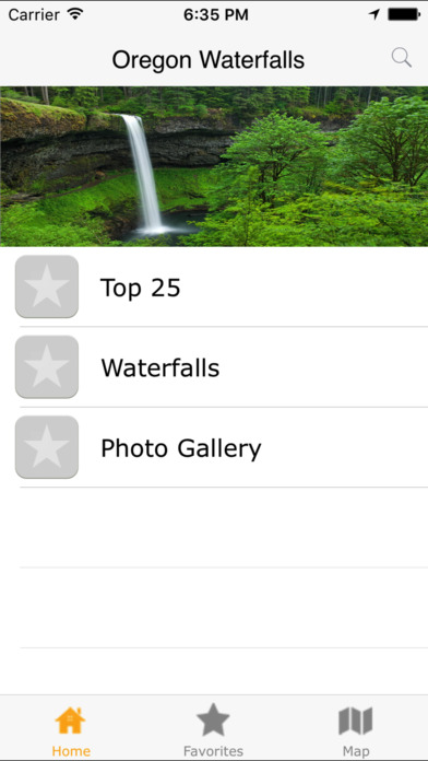 Oregon Waterfalls screenshot 2