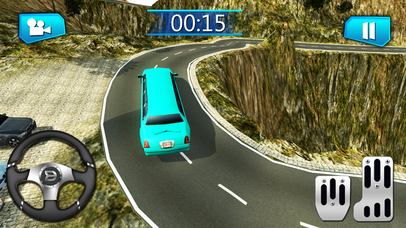 Uphill Limo Drive & Car Simulator screenshot 3