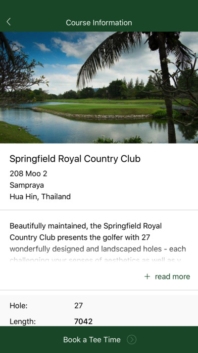 Springfield Royal Country Club screenshot 2
