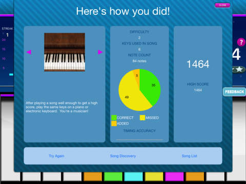 Play Along Keys  piano karaoke screenshot 3