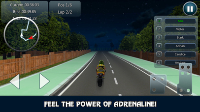Crazy Kids Motorcycle Highway Race screenshot 2