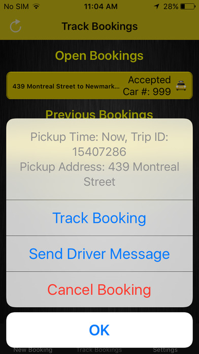 Modern City Taxi Kingston screenshot 3