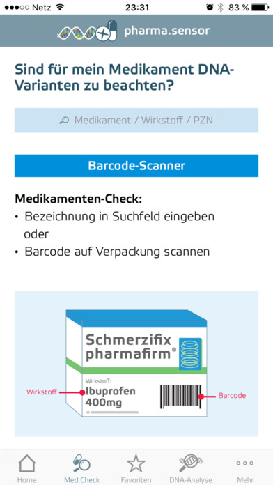 pharma.sensor screenshot 2