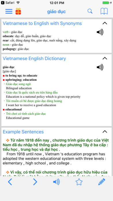 English Vietnamese Dictionary - Offline Translator screenshot 2