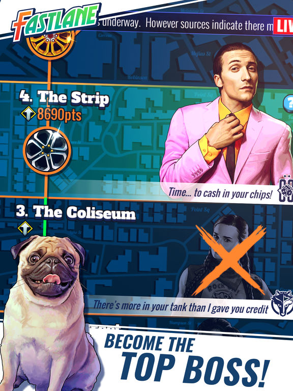 Screenshots of Fastlane: Road to Revenge for iPad