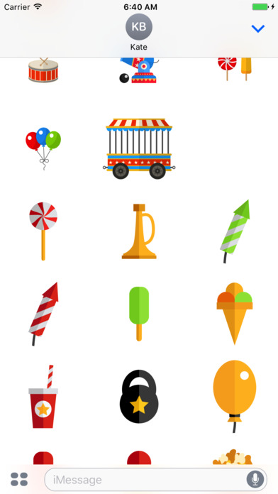 Circus Stickers screenshot 2