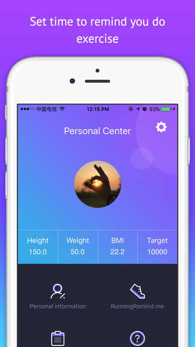 Hi Steps - GPS Pedometer & Weight Tracker screenshot 4