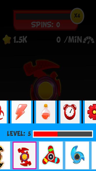 Fidget Spinner - Glow Toy screenshot 2