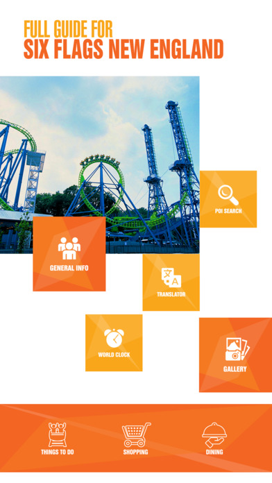 Full Guide for Six Flags New England screenshot 2