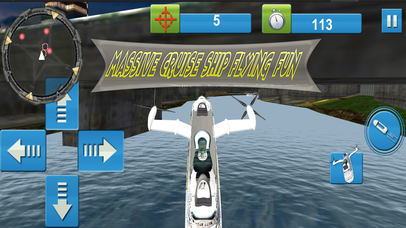 3D Flying Ship Simulator Adventure screenshot 2