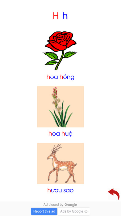 Bảng chữ cái Việt Nam screenshot 2