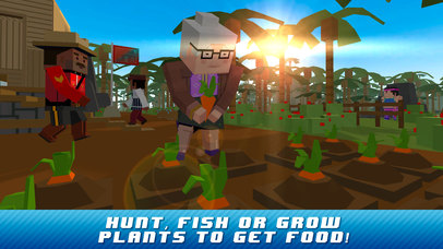 Pixel Island Survival Simulator 3D Online screenshot 3