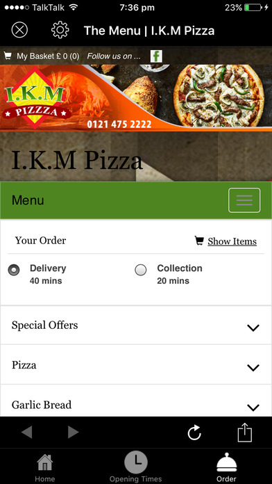 IKM Pizza screenshot 2