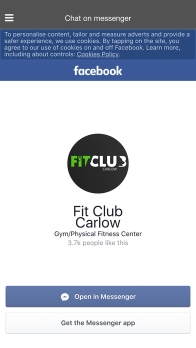 Fitclub Carlow screenshot 4