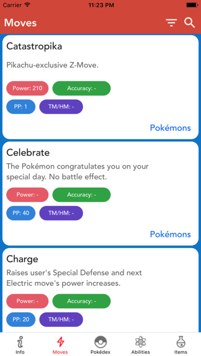 Ultimate Dex: Complete Reference screenshot 4