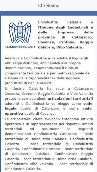 Unindustria Calabria screenshot 2