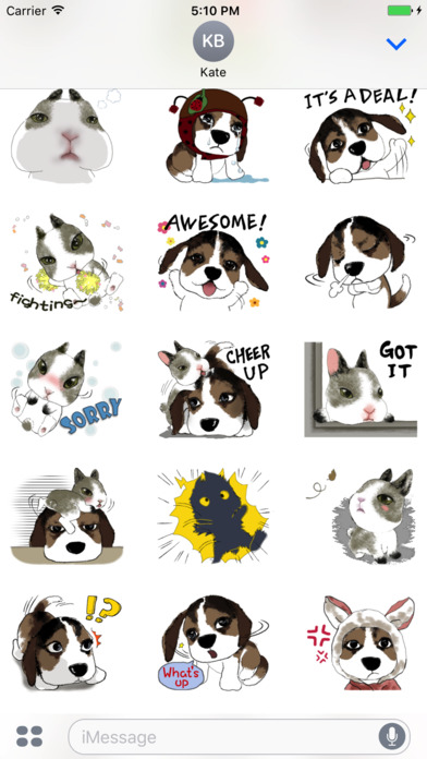 Stickers Dog Lovely screenshot 3