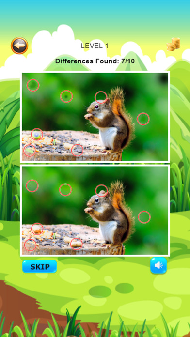 Find and Spot The Differences Photo Zoo Animals screenshot 2
