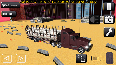Cargo Truck Parking Drive Simulation Game 2017 screenshot 2
