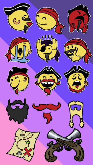 A Pirate's Life Emoji Stickers screenshot 3